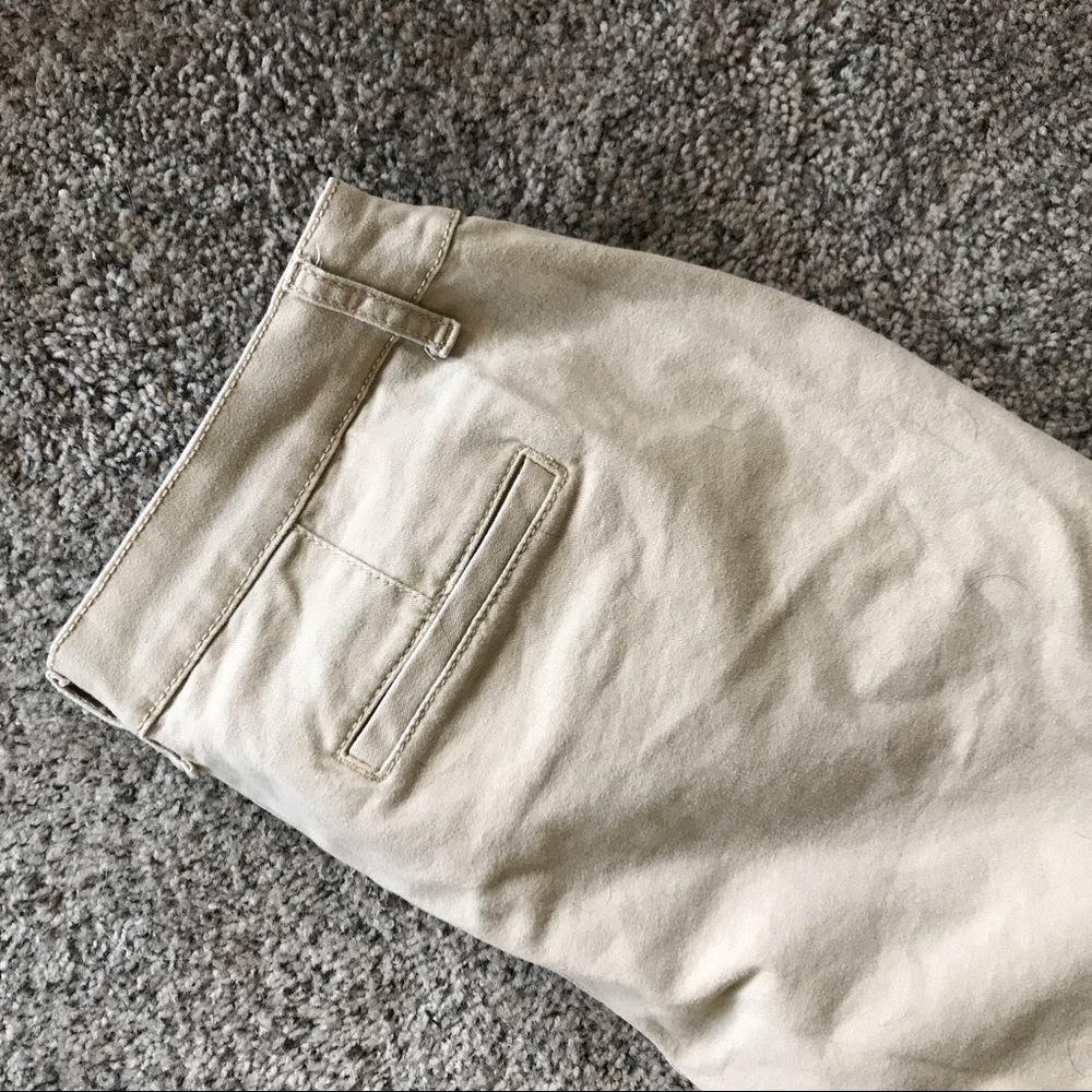 Mid-rise Skinny Khakis